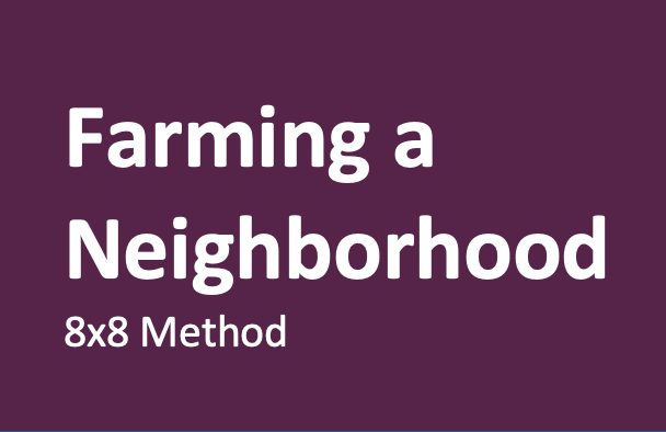 Farming a neighborhood logo
