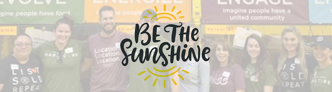 Be the Sunshine event header