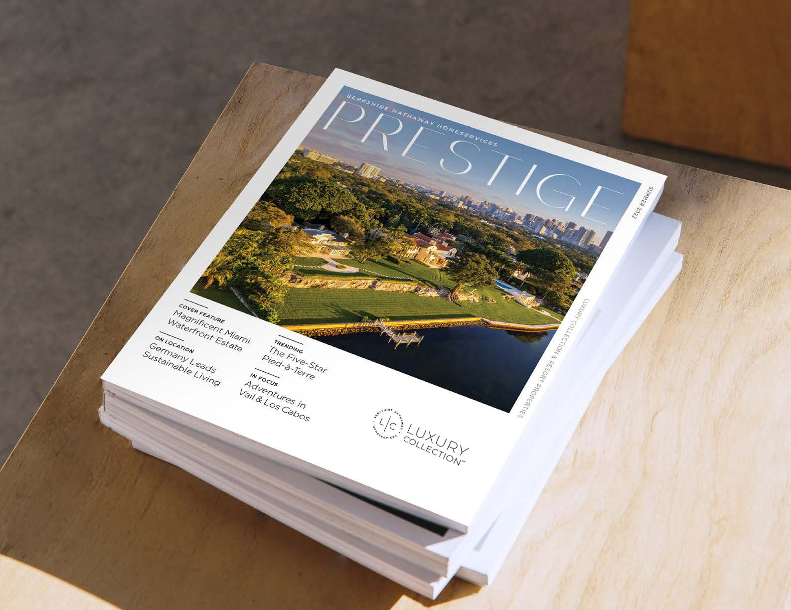 Focus on property feature on BHHS luxury website