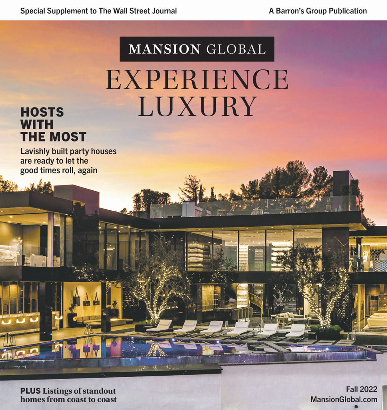 Mansion Global's Experience Luxury from Wall Street Journal