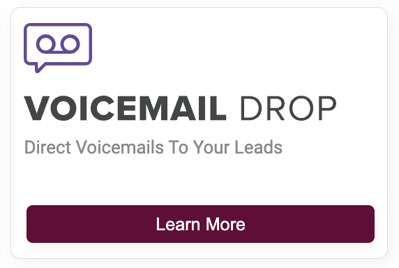 KvCORE Voicemail Drop