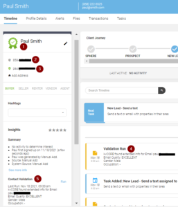 KvCore Contact Validation Sample