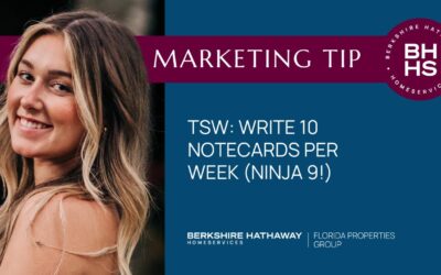 Write 10 Notecards per Week (Ninja 9!)