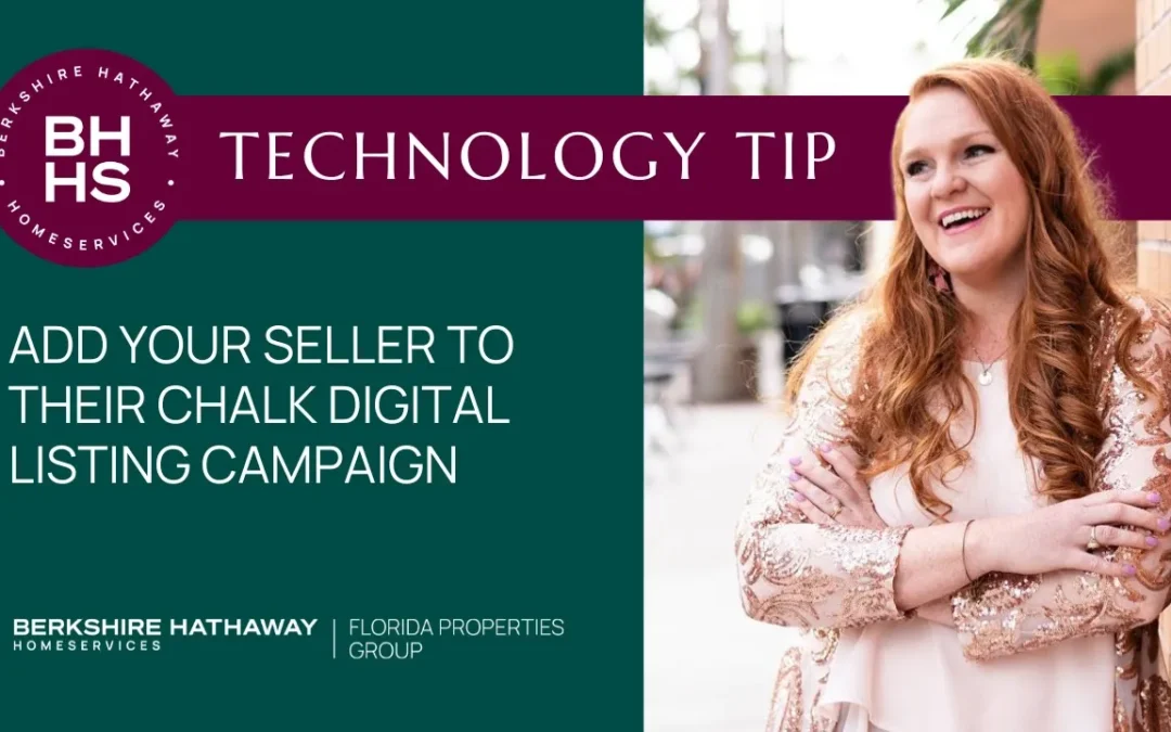 Add your Seller to their Chalk Digital Listing Campaign