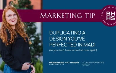 Duplicating a Design in MADI