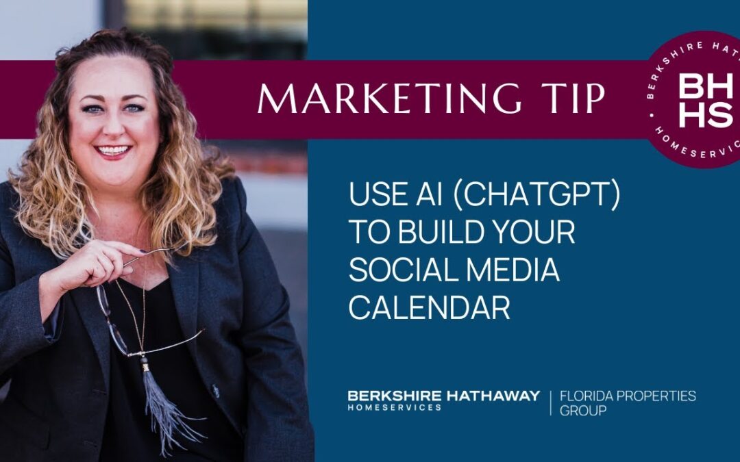 Use AI (ChatGPT) to Build Your Social Media Calendar