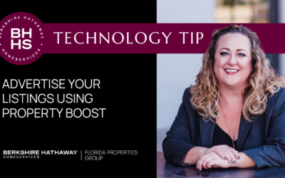 Tech Tip: Advertise Your Listings Using Property Boost