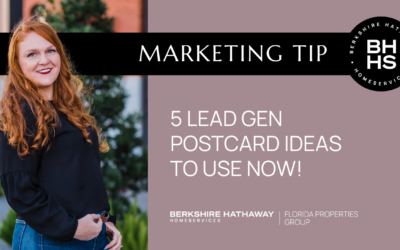 Marketing Tip 5 Lead Gen Postcard Ideas
