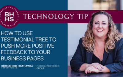 Tech Tip: How to use Testimonial Tree to push more positive feedback to your business pages