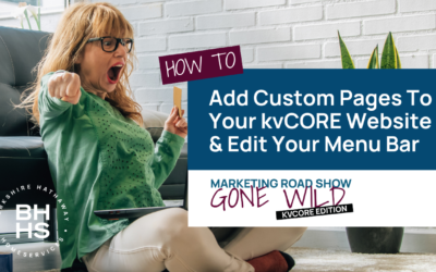Creating A Custom Page & Editing Your Navigation Menu (9/13/24)