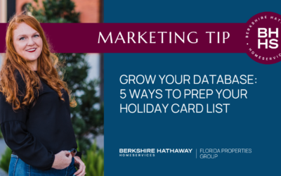 Marketing Tip: 4 Genius Ways to Grow Your Mailing List with Holiday Cards