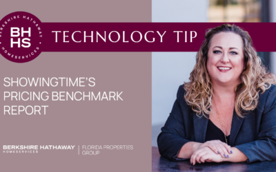Tech Tip: Using Showingtime’s Benchmark Report