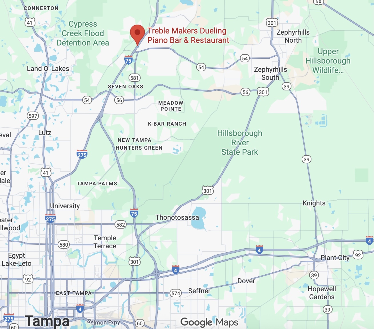 Treble Makers location map