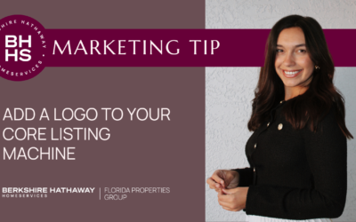 Marketing tip: add a logo to your core listing machine