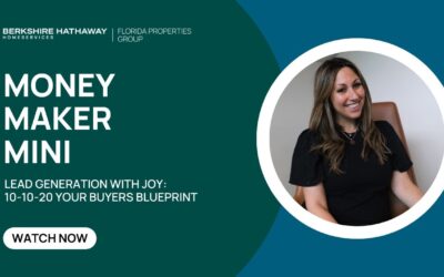 Money Maker Mini Recap: 10-10-20 Your Buyers