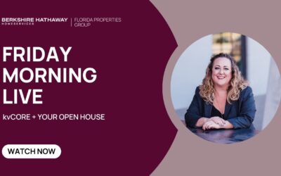 The Friday Morning Live: kvCORE and Open Houses