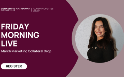 The Friday Morning Live: March Marketing Collateral Drop