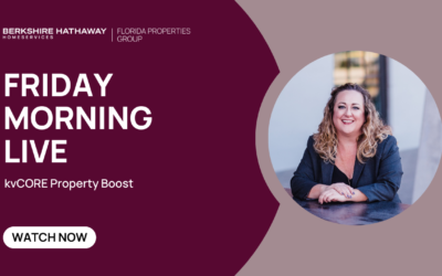 The Friday Morning Live: kvCORE’s Property Boost