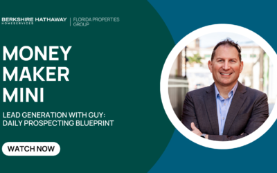 Money Maker Mini Recap: Daily Prospecting Blueprint
