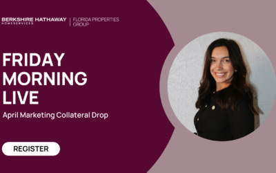 The Friday Morning Live: April Marketing Collateral Drop