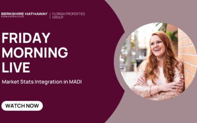 Friday Morning Live: Market Stats Integration in MADI
