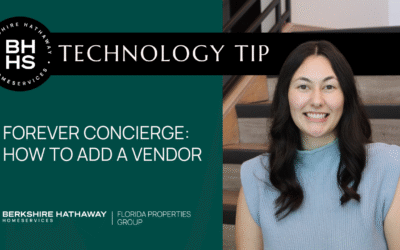 Tech Tip: How to Add a Vendor in Forever Concierge
