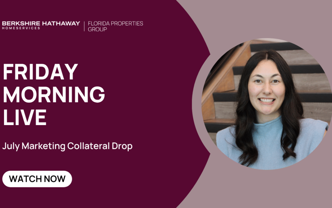The Friday Morning Live: July Collateral Drop
