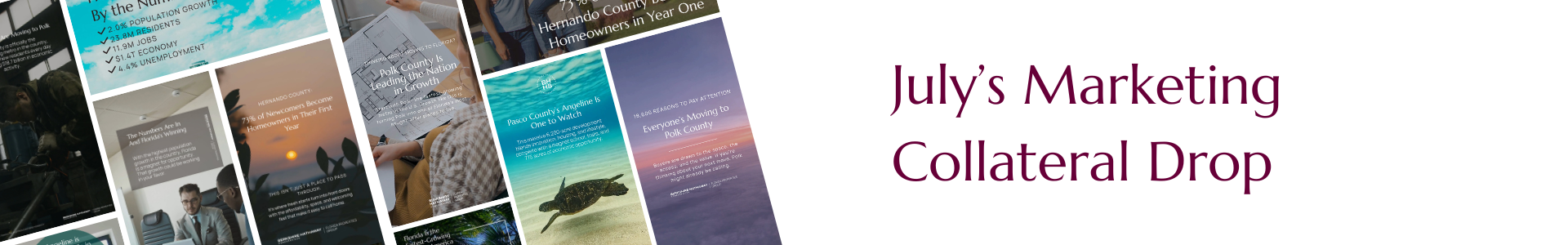 July Marketing Collateral Drop