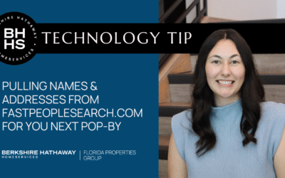 Tech Tip: Pulling Names and Addresses from FastPeopleSearch.com for Your Next Pop-By
