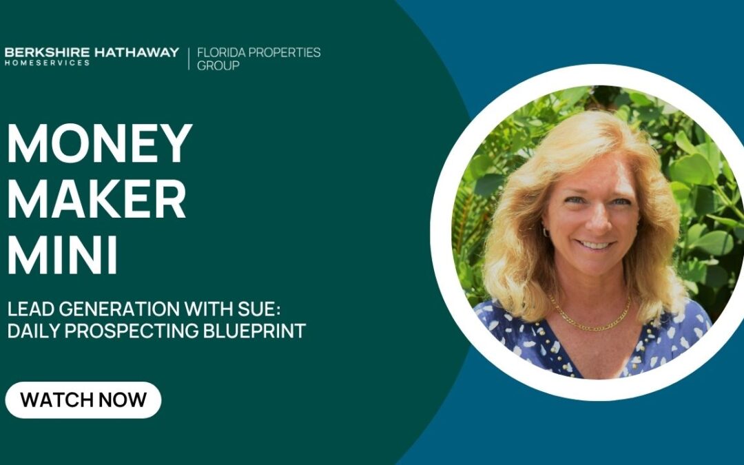 Money Maker Mini: Daily Prospecting Blueprint