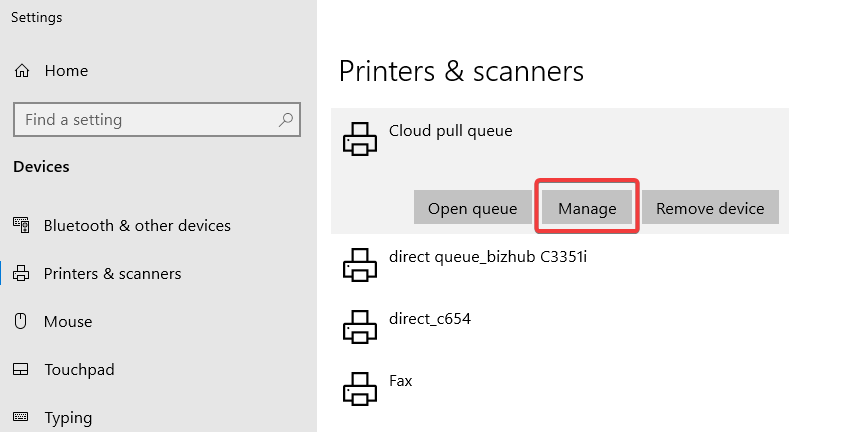 Saving windows printer driver settings 1