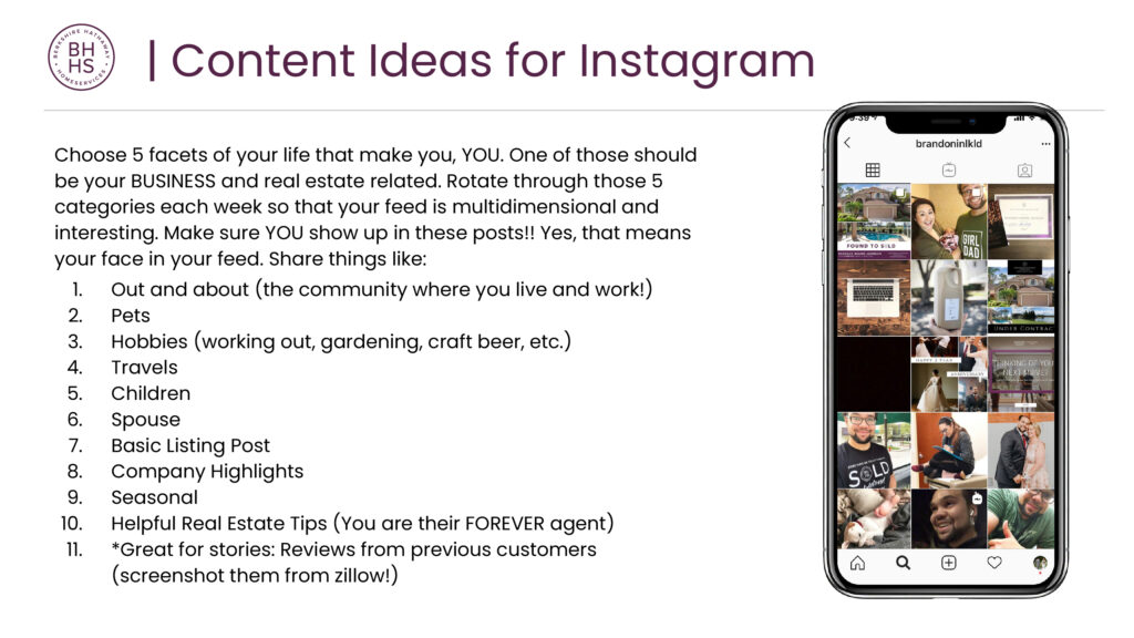 Marketing Yourself on Instagram 2
