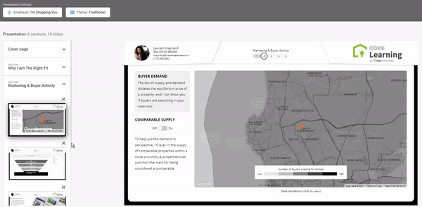 Farming a neighborhood - CMA