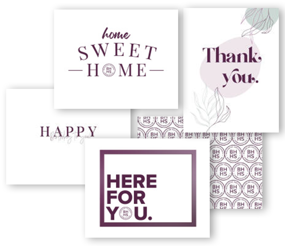 Farming a neighborhood - notecards