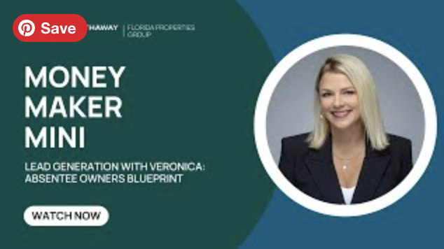 Money Maker Mini: Absentee Owners Blueprint with Veronica Davidson