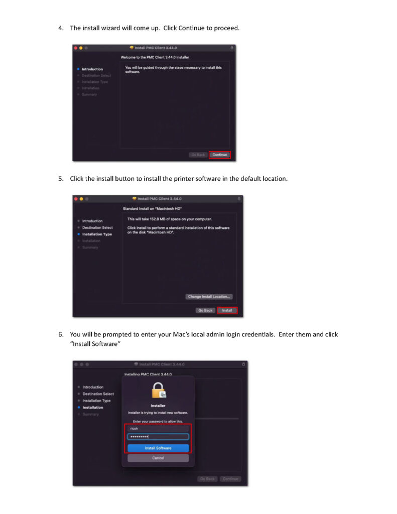 Mac Printer Driver Install pg 2